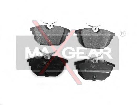 Комплект тормозных колодок, дисковый тормоз 19-0426 MAXGEAR