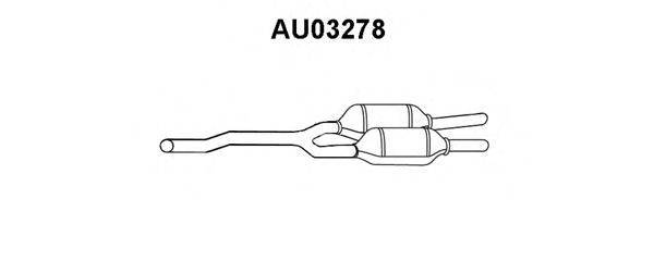 Предглушитель выхлопных газов AU03278 VENEPORTE