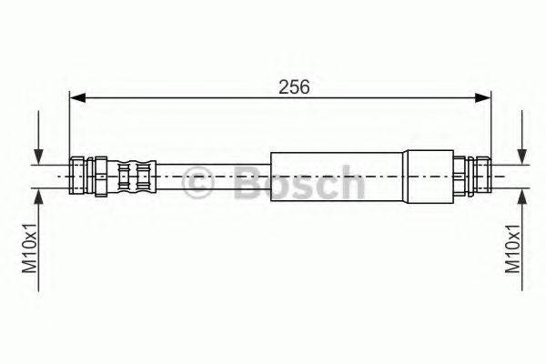 Тормозной шланг T 85 111 BREMBO