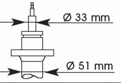 Амортизатор 371004 KYB