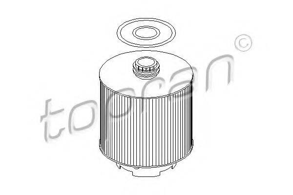 Фильтр воздушный 110 499 TOPRAN
