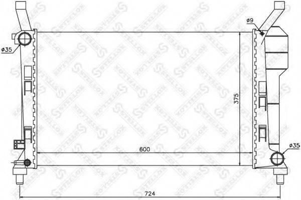 Теплообменник 10-26551-SX STELLOX