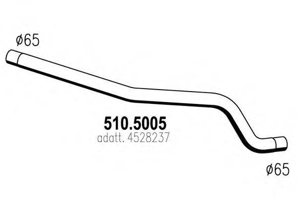 Трубка 510.5005 ASSO