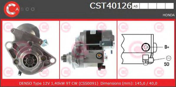 Стартер CST40126AS CASCO