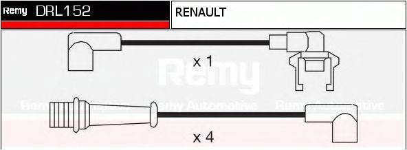 Комплект проводов зажигания DRL152 REMY