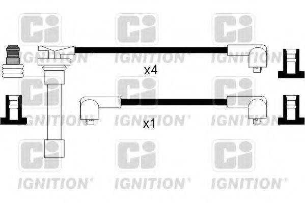 Комплект проводов зажигания XC357 QUINTON HAZELL