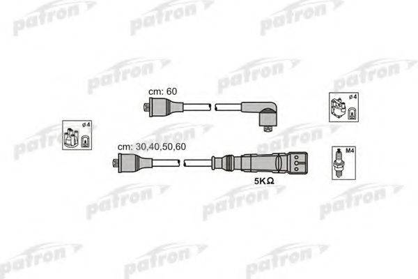Комплект проводов зажигания PSCI1001 PATRON