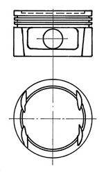 Поршень 91023700 KOLBENSCHMIDT