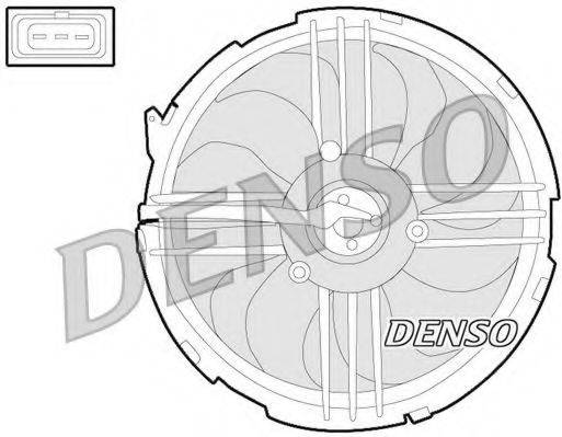 Вентилятор, охлаждение двигателя DER32009 DENSO