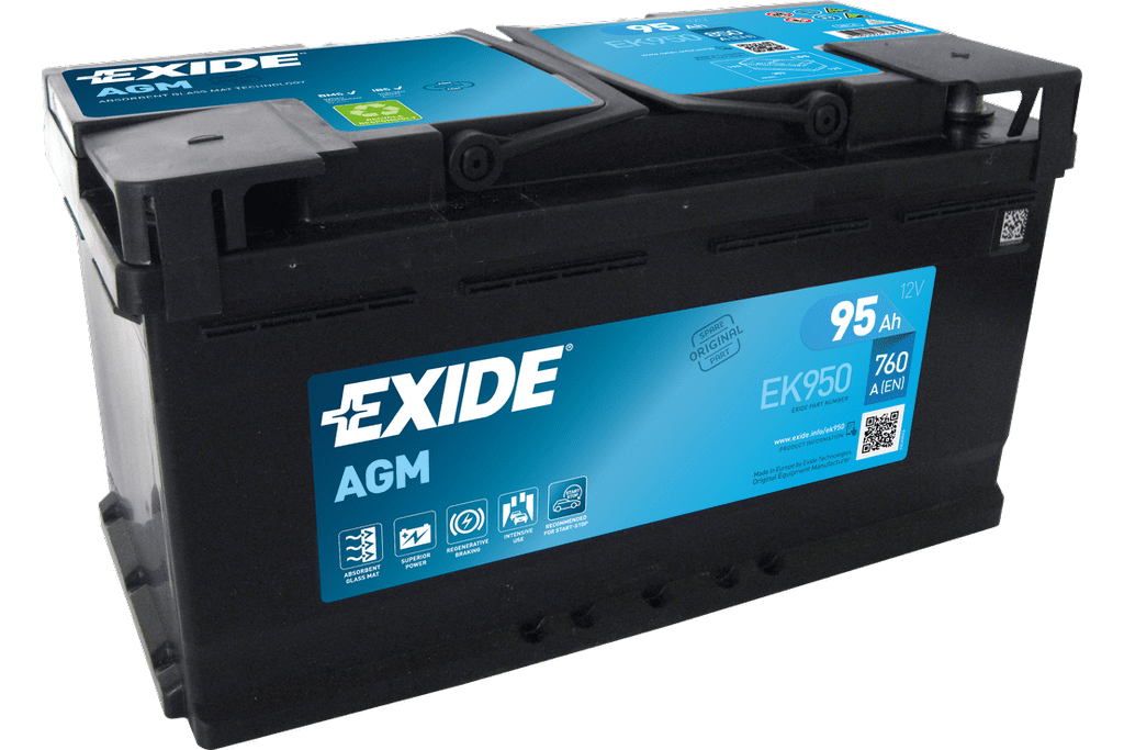 Стартерная аккумуляторная батарея EK950 EXIDE