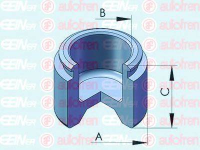 Поршень, корпус скобы тормоза D025346 AUTOFREN SEINSA