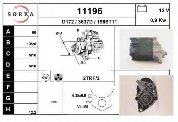 Стартер 11196 EAI