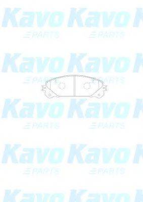 Комплект тормозных колодок, дисковый тормоз BP-9140 KAVO PARTS