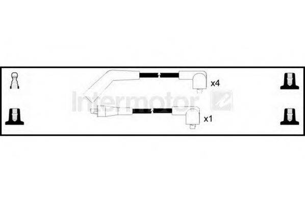 Комплект проводов зажигания 73678 STANDARD