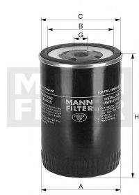 Фильтр WK 712/3 MANN-FILTER