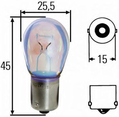 Лампа накаливания, фонарь сигнала торможения 8GA 002 073-121 HELLA