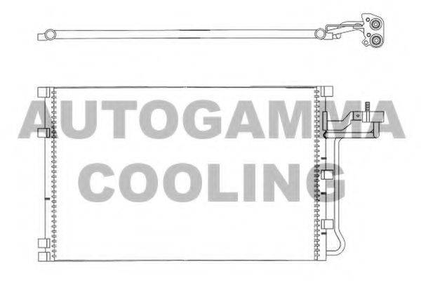 Конденсатор, кондиционер 105650 AUTOGAMMA