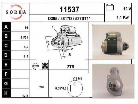 Стартер 11537 EAI