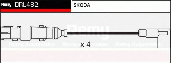 DRL482 REMY Комплект проводов зажигания DRL482 REMY