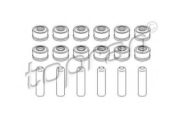 Комплект прокладок, стержень клапана 401 125 TOPRAN