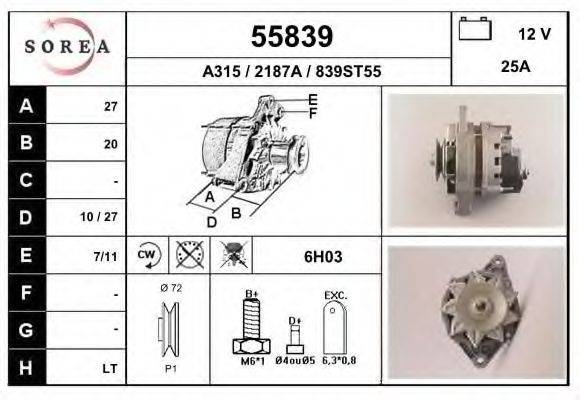 Генератор 55839 EAI