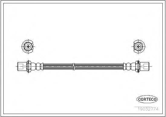 Тормозной шланг SL 3677 A.B.S.