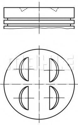 Поршень 56 03808 0 PERFECT CIRCLE