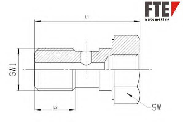 Болт A0076 FTE