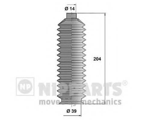 Комплект пылника, рулевое управление J2843000 NIPPARTS