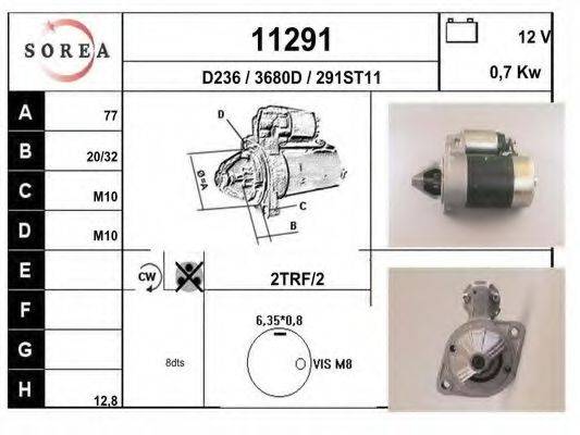 Стартер 11291 EAI