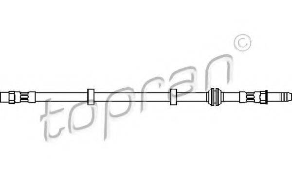Тормозной шланг 108 302 TOPRAN