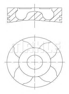 Поршень 56 13068 0 PERFECT CIRCLE