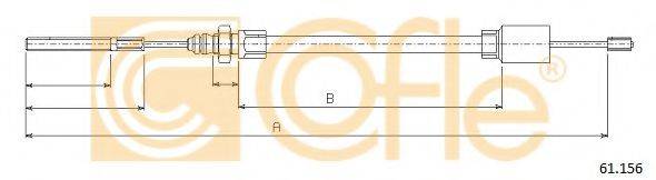 Трос 61.156 COFLE