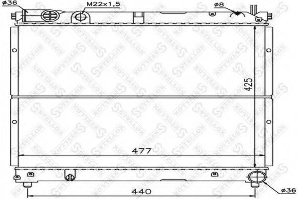 Теплообменник 10-26251-SX STELLOX