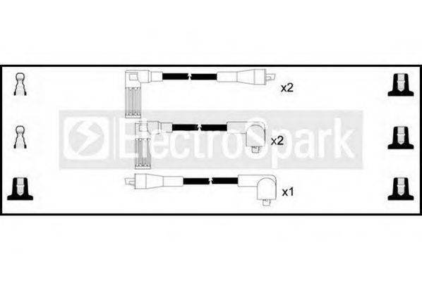 Комплект проводов зажигания OEK130 STANDARD