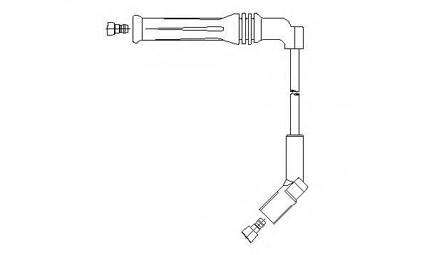 Провод зажигания 687/36 BREMI