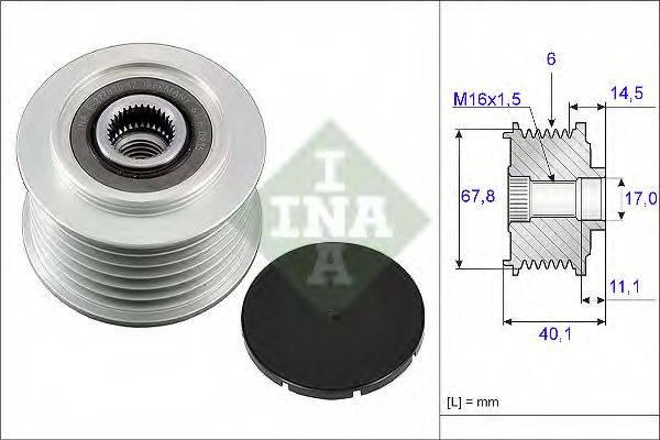 Ременный шкив F 00M 991 095 BOSCH