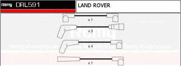 DRL591 REMY Комплект проводов зажигания DRL591 REMY