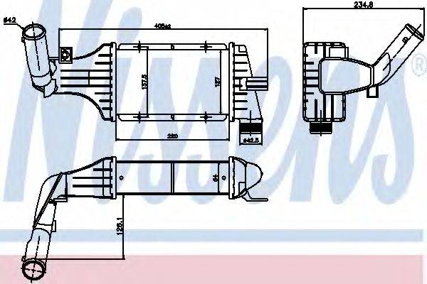 Интеркулер 96788 NISSENS