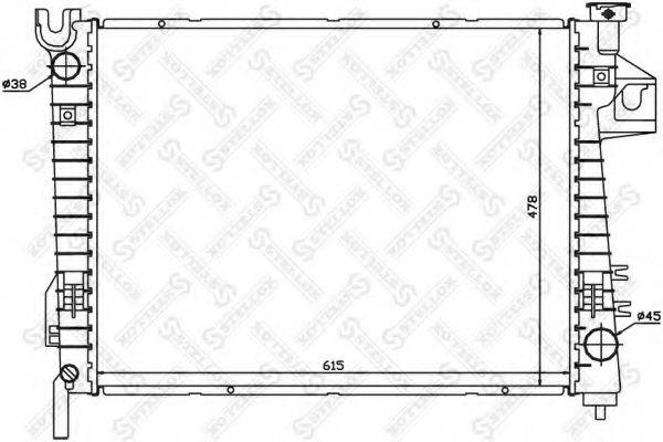 Теплообменник 10-26735-SX STELLOX