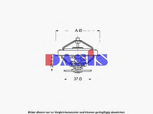 Термостат, охлаждающая жидкость 751859N AKS DASIS