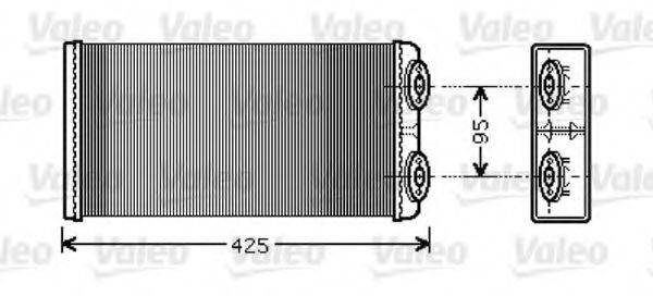 Теплообменник, отопление салона 812350 VALEO