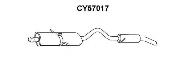 Амортизатор CY57017 VENEPORTE