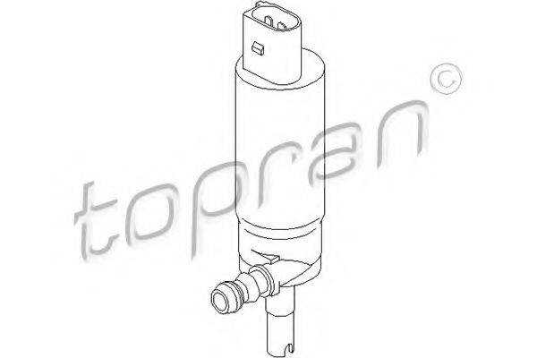 Водяной насос, система очистки фар 110 472 TOPRAN