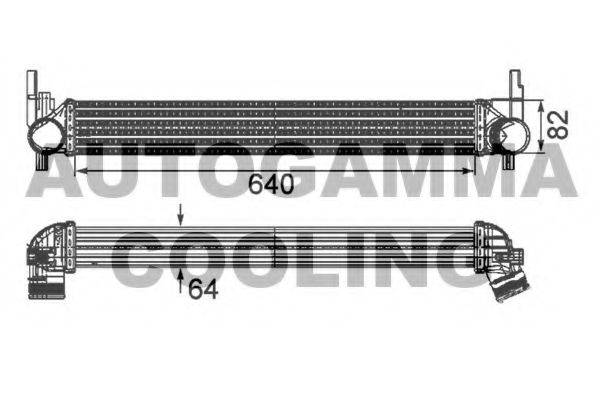 Интеркулер 105364 AUTOGAMMA