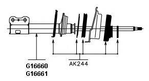 Амортизатор 334477 KYB