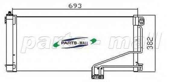 Конденсатор, кондиционер PXNCR-003 PARTS-MALL