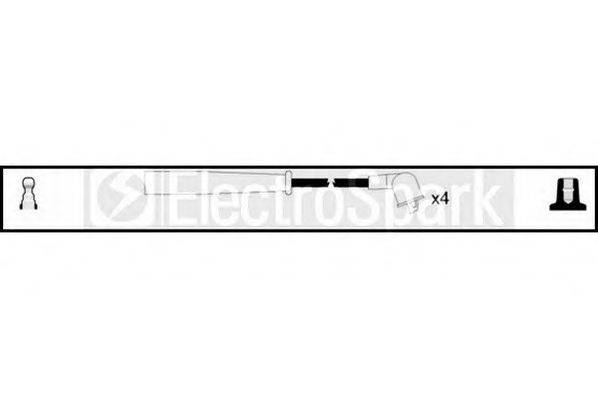 Комплект проводов зажигания OEK346 STANDARD
