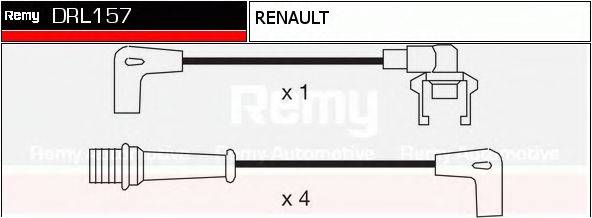 DRL157 REMY Комплект проводов зажигания DRL157 REMY