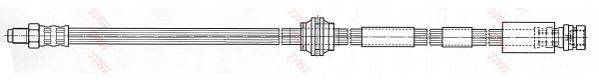 Тормозной шланг PHB434 TRW